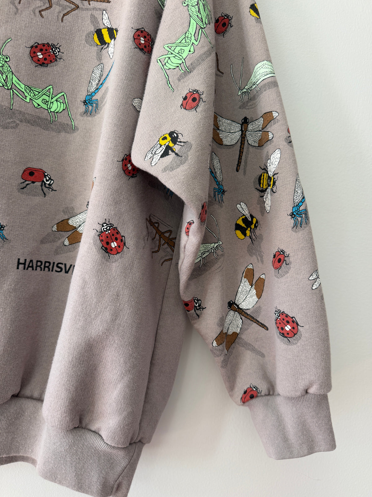 1990s Vintage Glow in the Dark Insect Bugs Crewneck from Harrisville, MI
