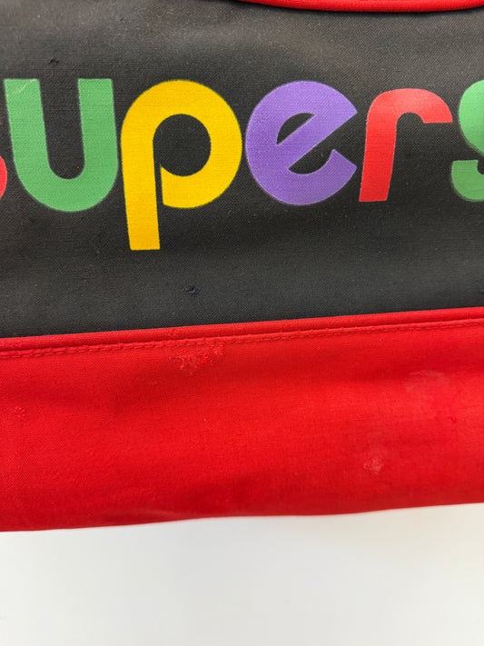 Le Supersac Giant Red Tote 1980s