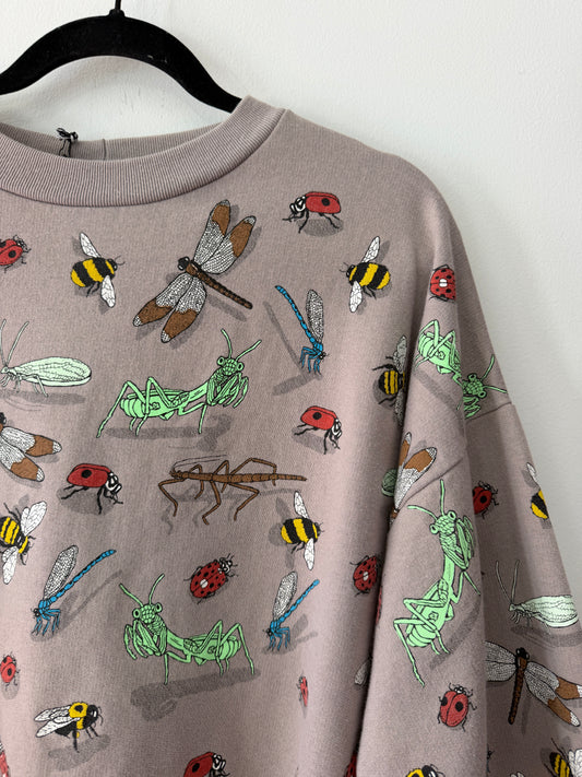 1990s Vintage Glow in the Dark Insect Bugs Crewneck from Harrisville, MI