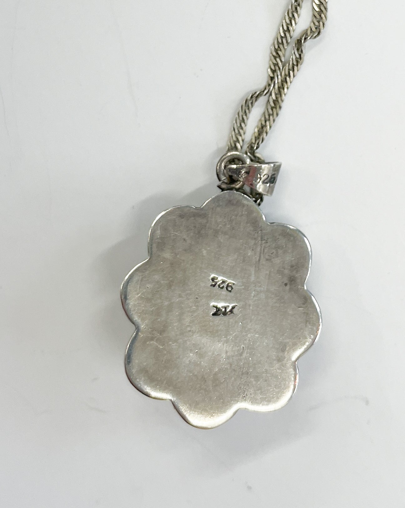 1970s Vintage Sterling and Turquoise Native Made Necklace