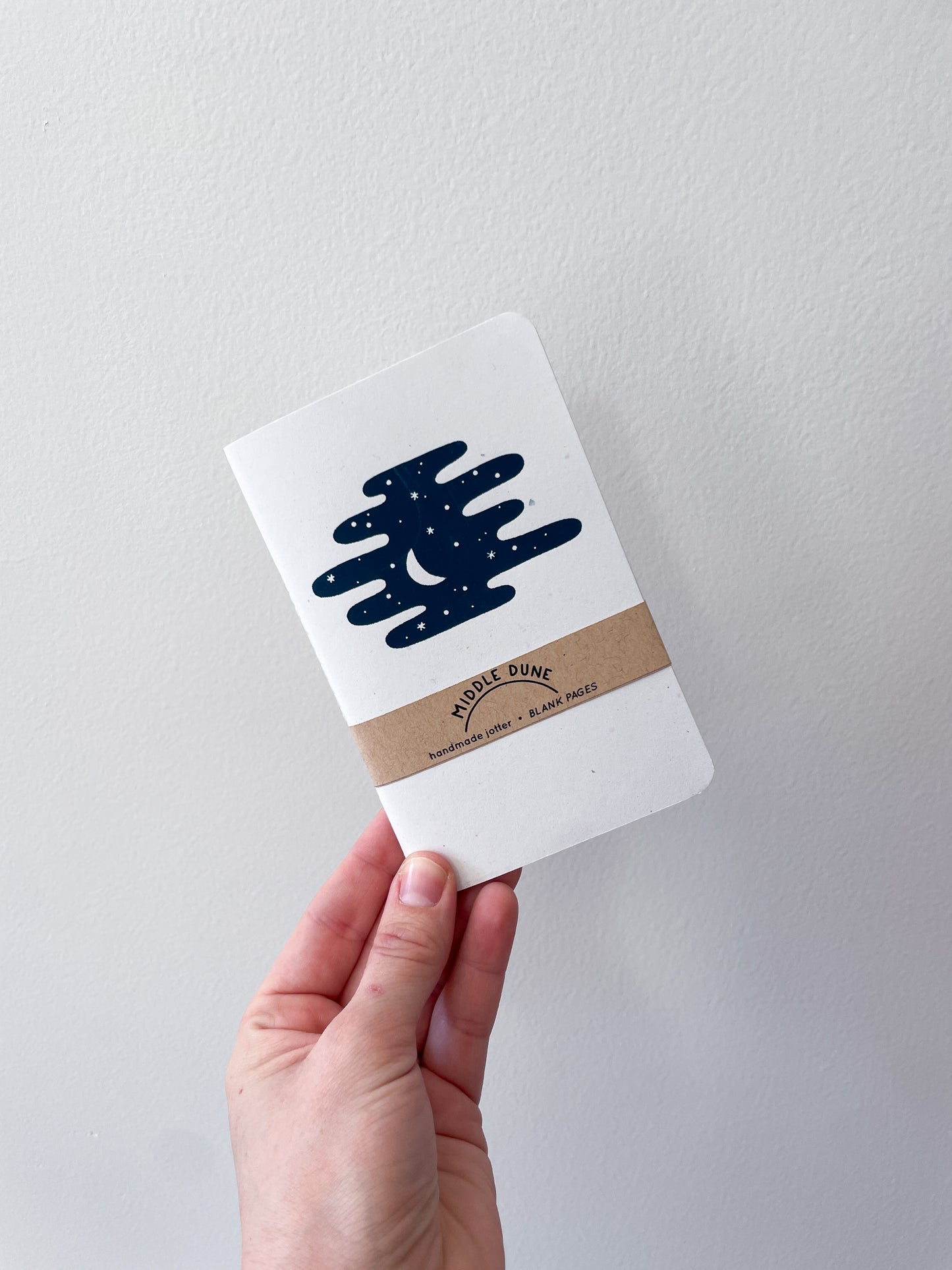 Cloudy Night Jotter by Middle Dune