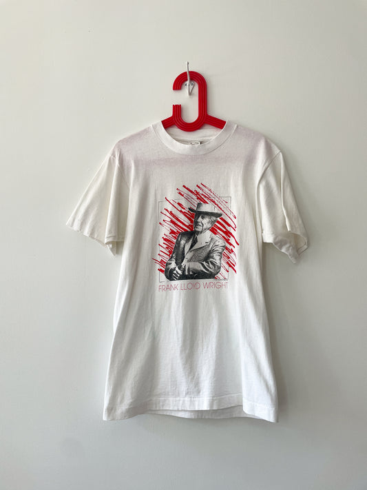 1987 Vintage Frank Lloyd Wright by Domino's Pizza Tee Shirt 1980s