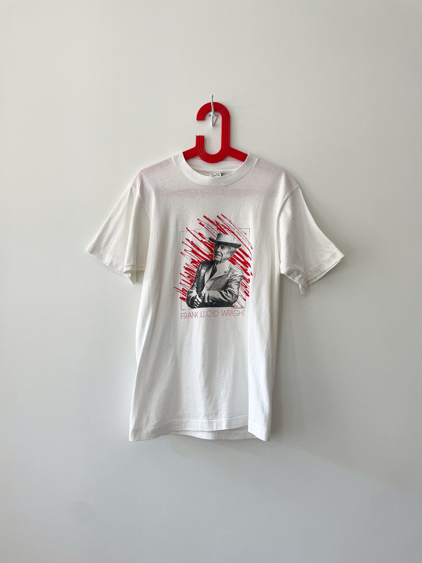 1987 Vintage Frank Lloyd Wright by Domino's Pizza Tee Shirt 1980s