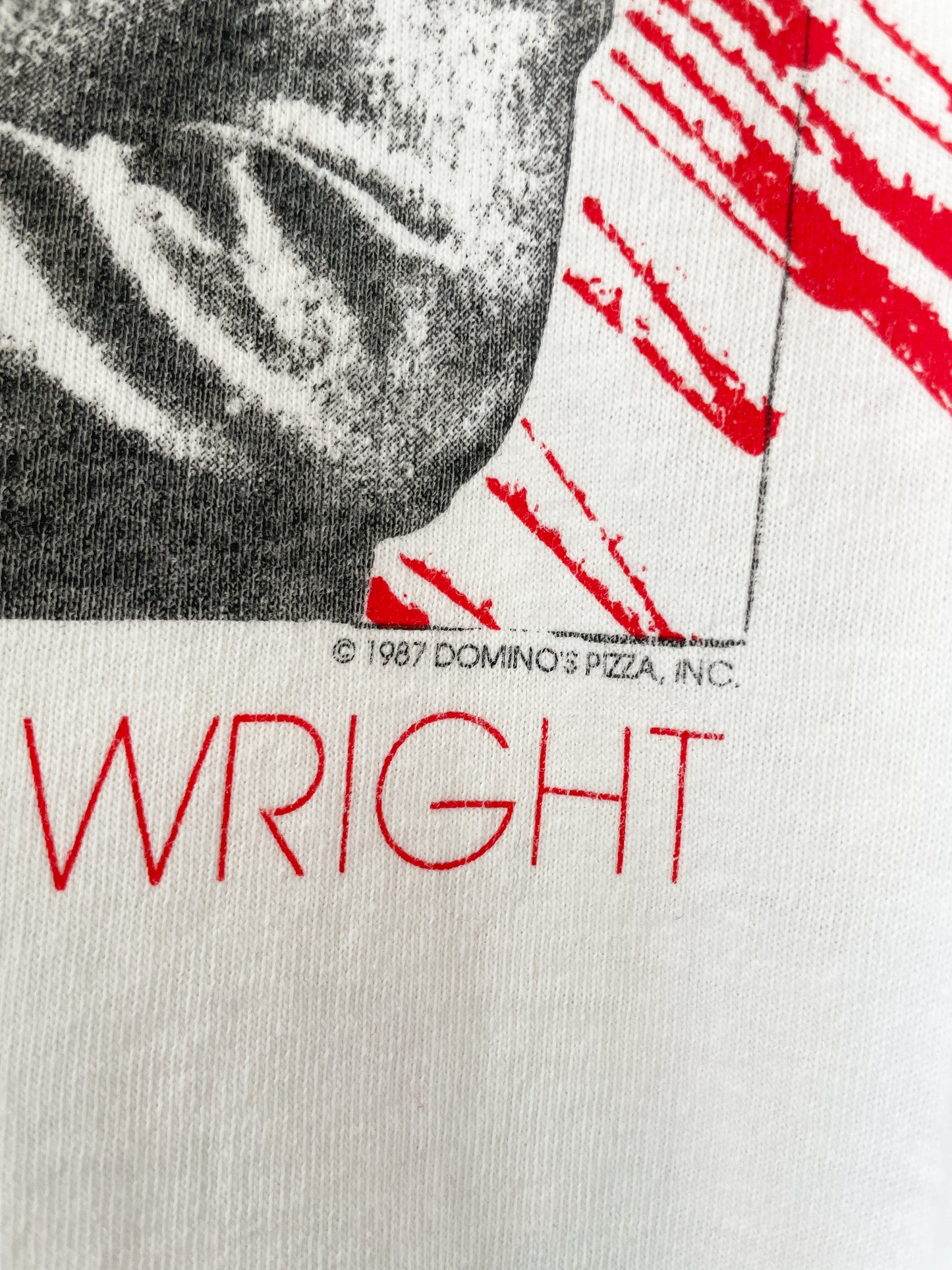 1987 Vintage Frank Lloyd Wright by Domino's Pizza Tee Shirt 1980s