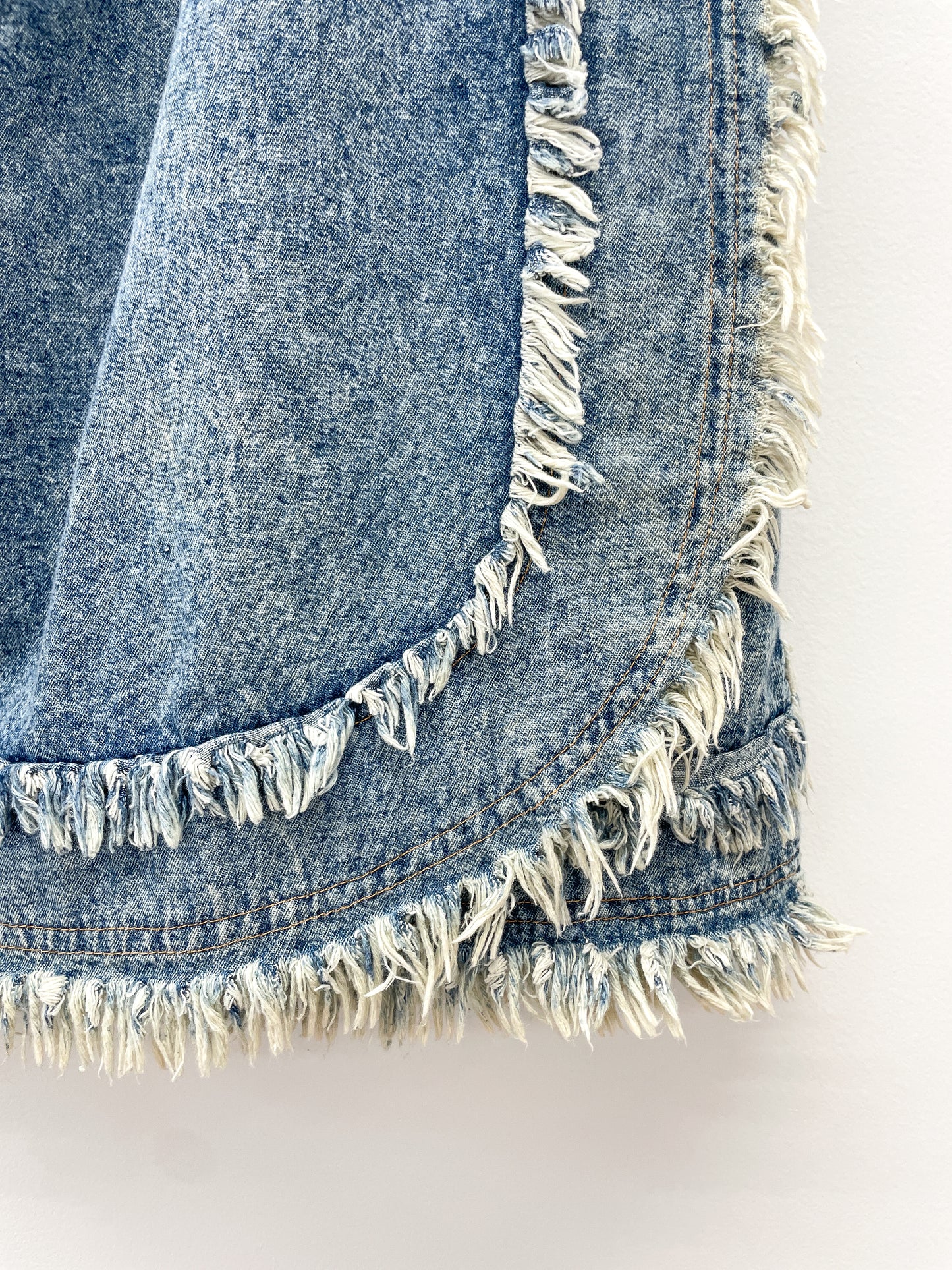 1990s Vintage Medium Stone Wash Midi Skirt by Letty's Ann Arbor