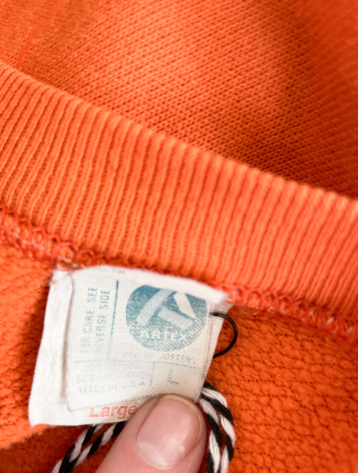 1980's Vintage Princeton Orange Crewneck Sweatshirt
