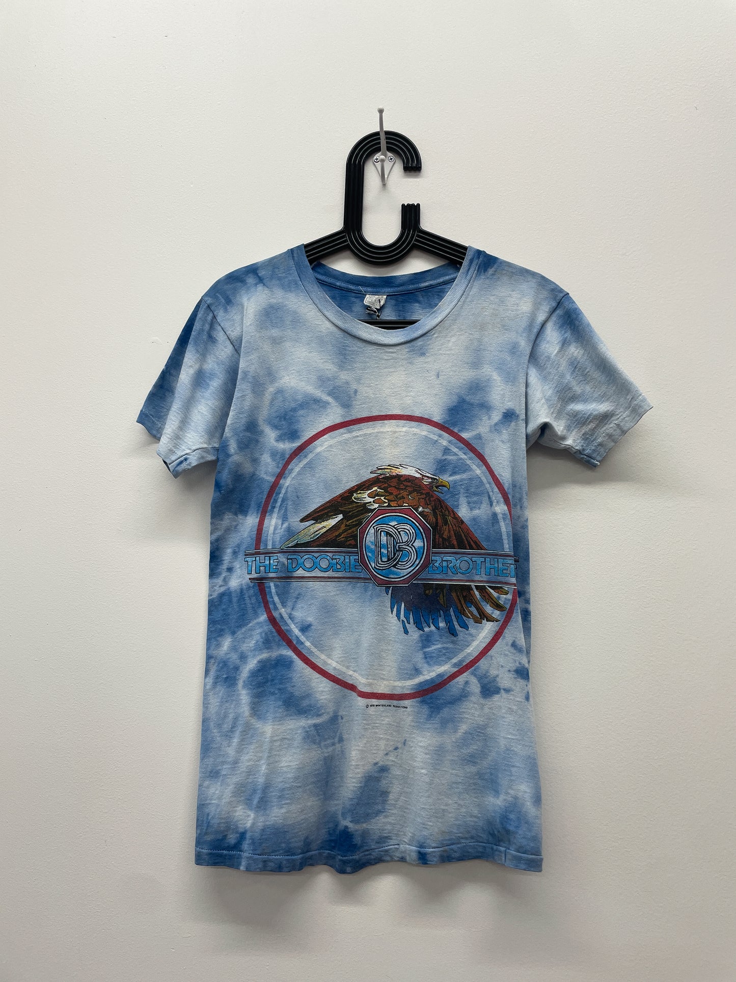 1976 Vintage Doobie Brothers Tie Dye T-Shirt 70s