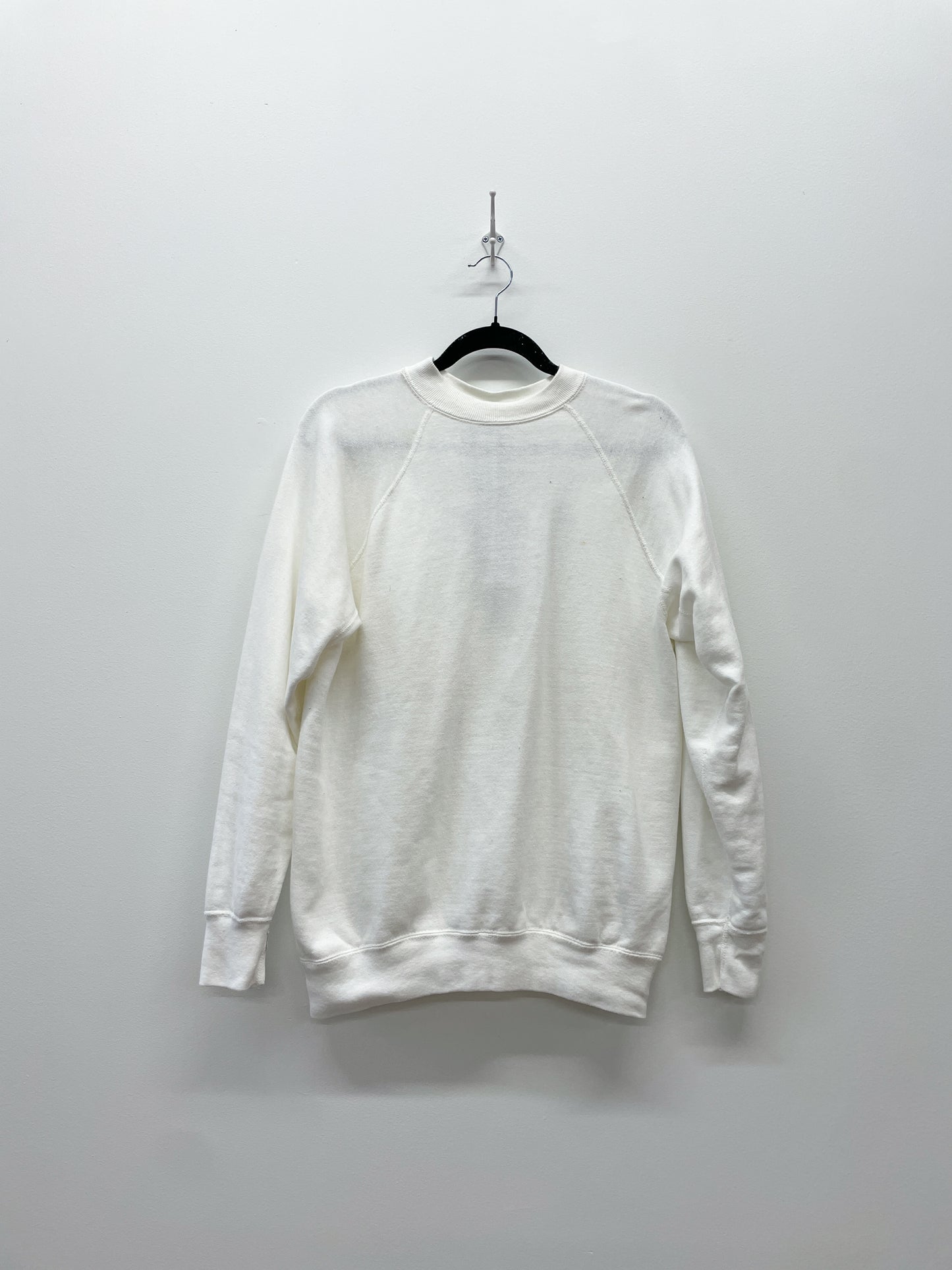 1960s Vintage Allen-A Deadstock Plain White Classic Crewneck