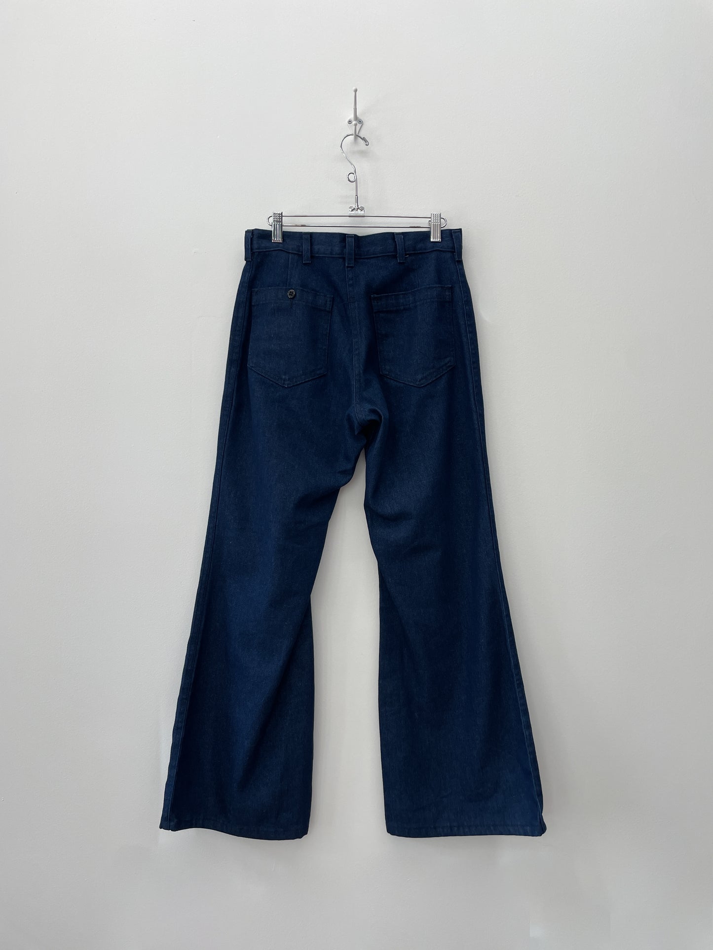 1970s Vintage Seafarer High Waist Sailor Pants