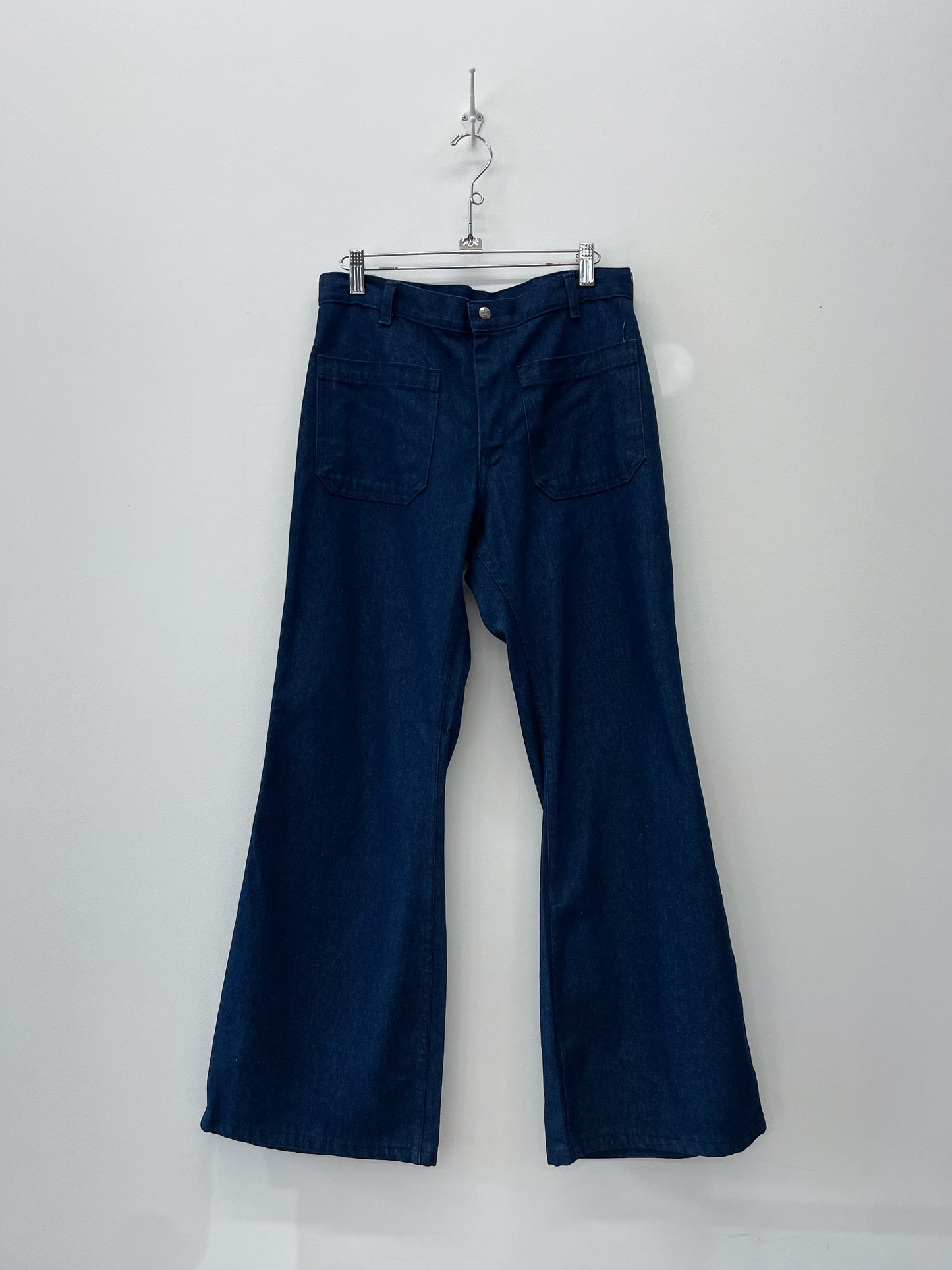 1970s Vintage Seafarer High Waist Sailor Pants