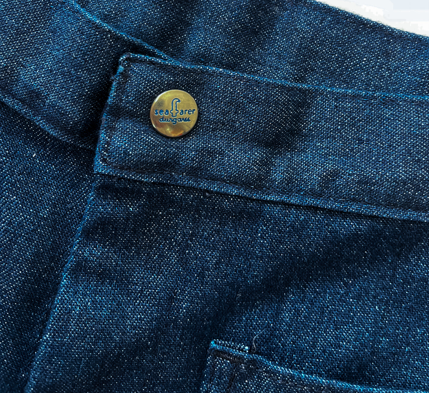 1970s Vintage Seafarer High Waist Sailor Pants