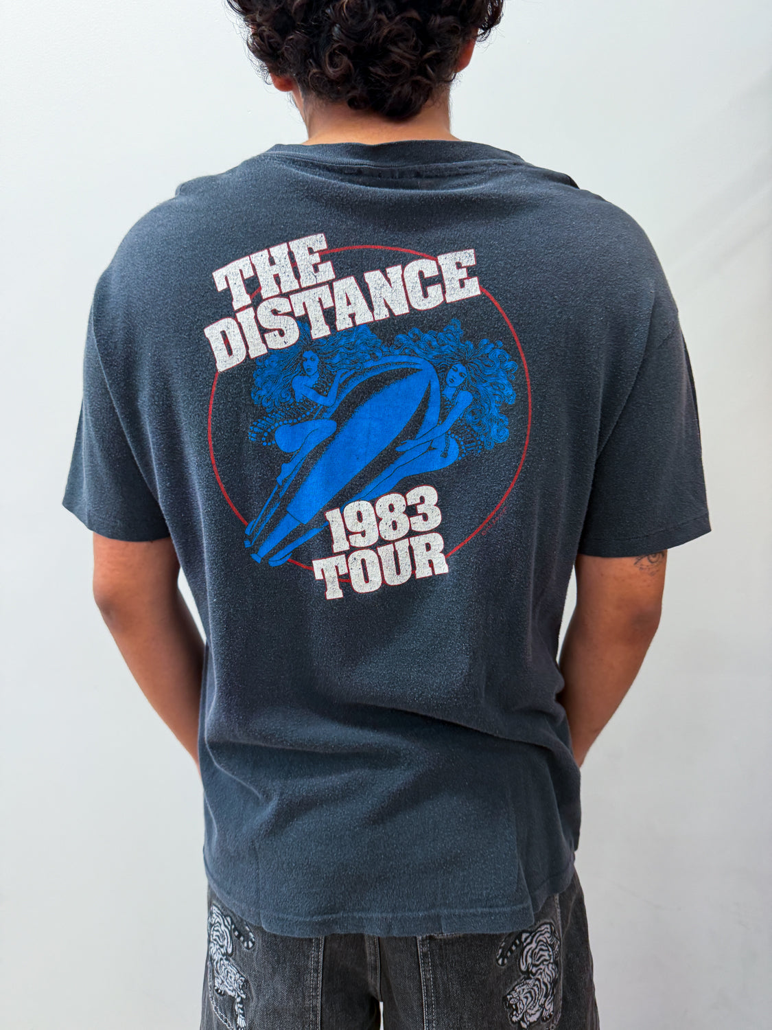 1983 Vintage Bob Seger The Distance Tour Tee 1980s