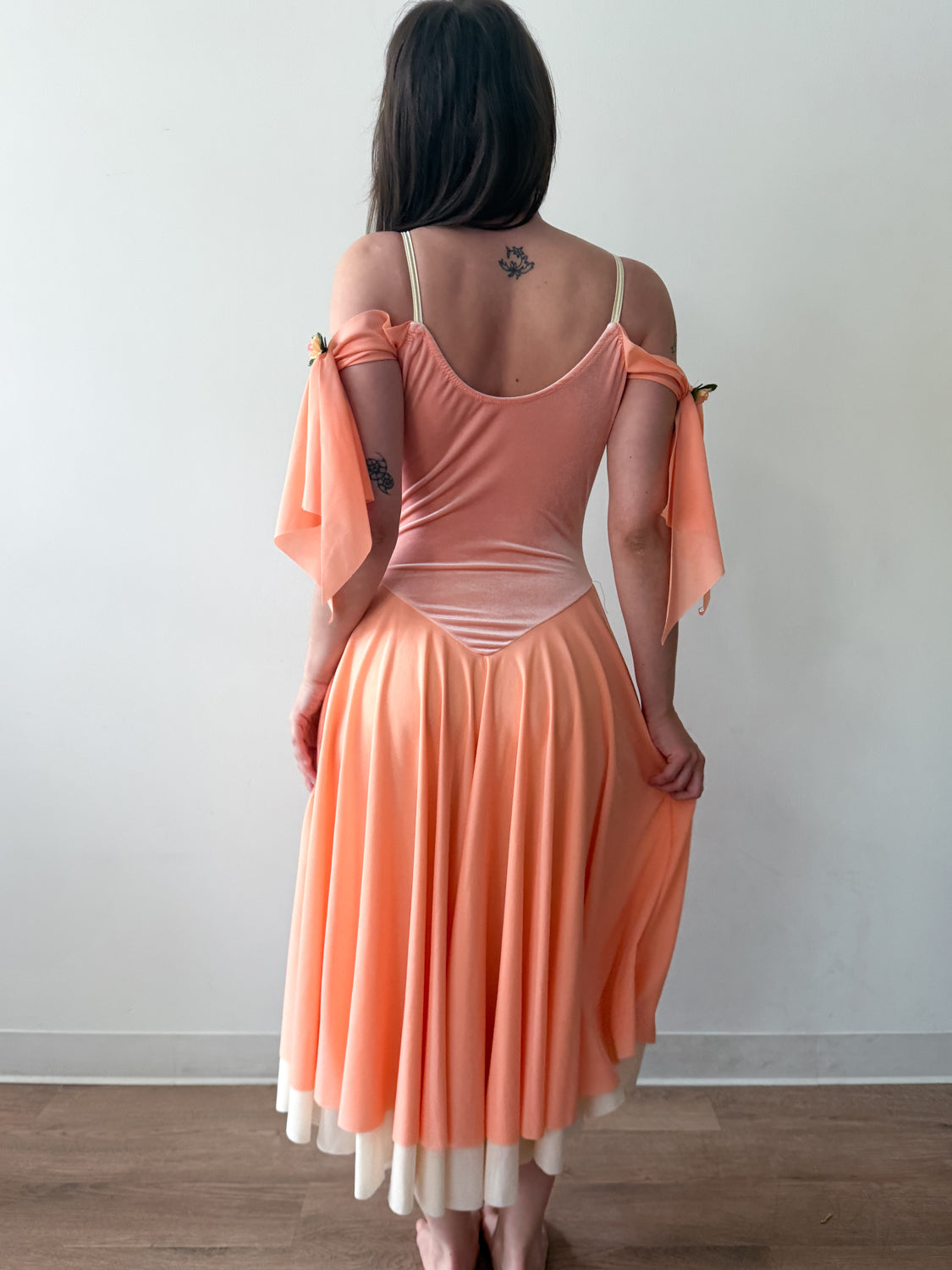 1990s Vintage Princess Peach Fairy Renaissance Faire Costume Dress