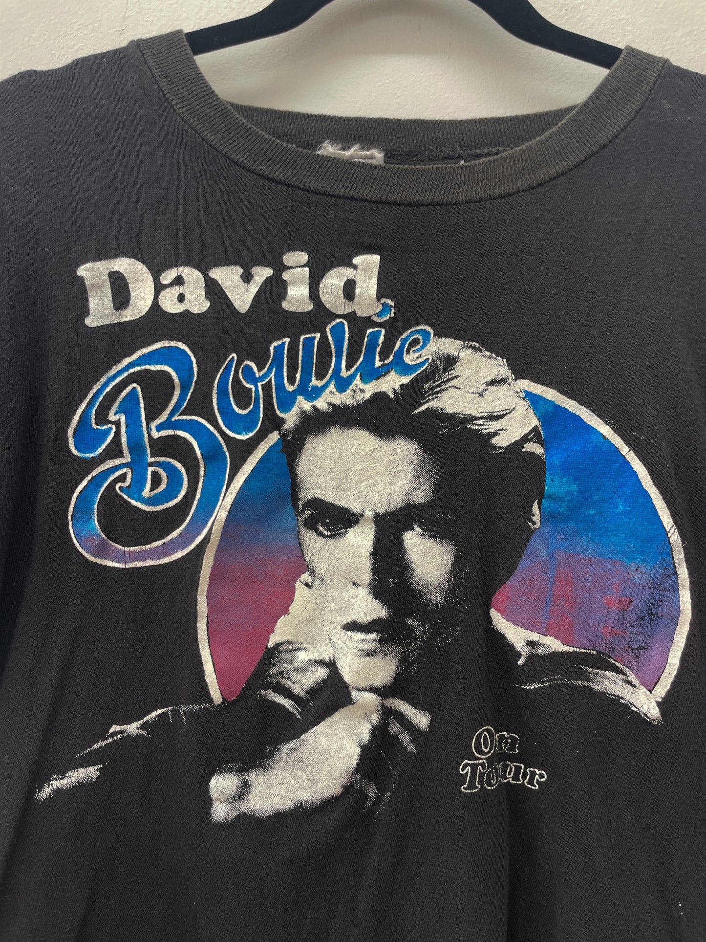 1978 Vintage David Bowie Heroes Original Tour Shirt 1970s