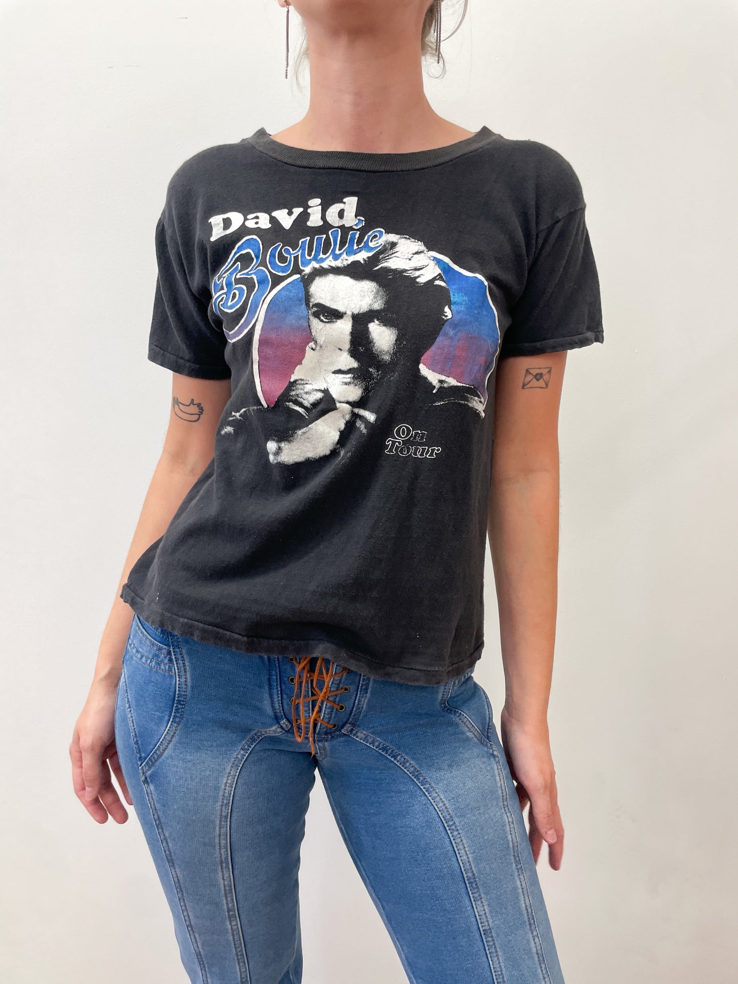 1978 Vintage David Bowie Heroes Original Tour Shirt 1970s