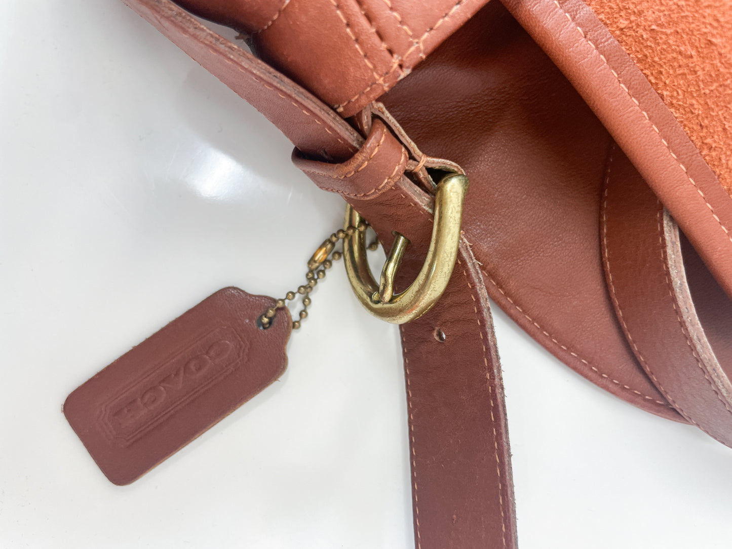 1970s Vintage Coach Leatherware Carlton 4132 Satchel Bag