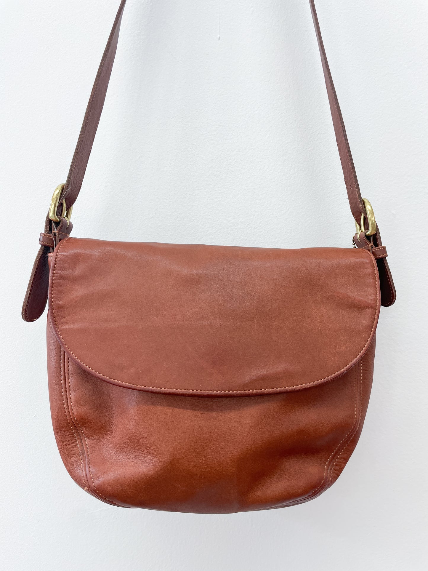 1970s Vintage Coach Leatherware Carlton 4132 Satchel Bag