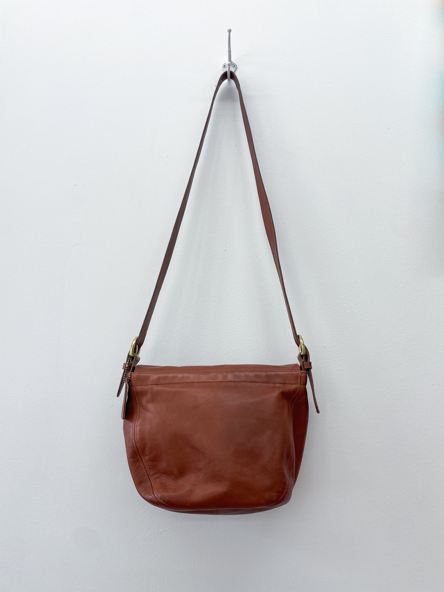 1970s Vintage Coach Leatherware Carlton 4132 Satchel Bag
