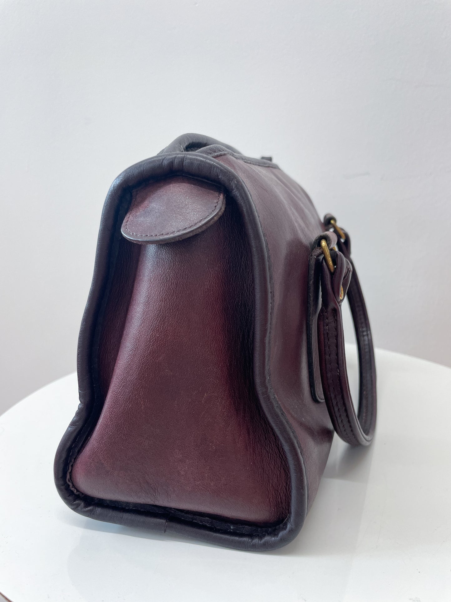 1970s Vintage Coach Leatherware NYC Madison Satchel Bag