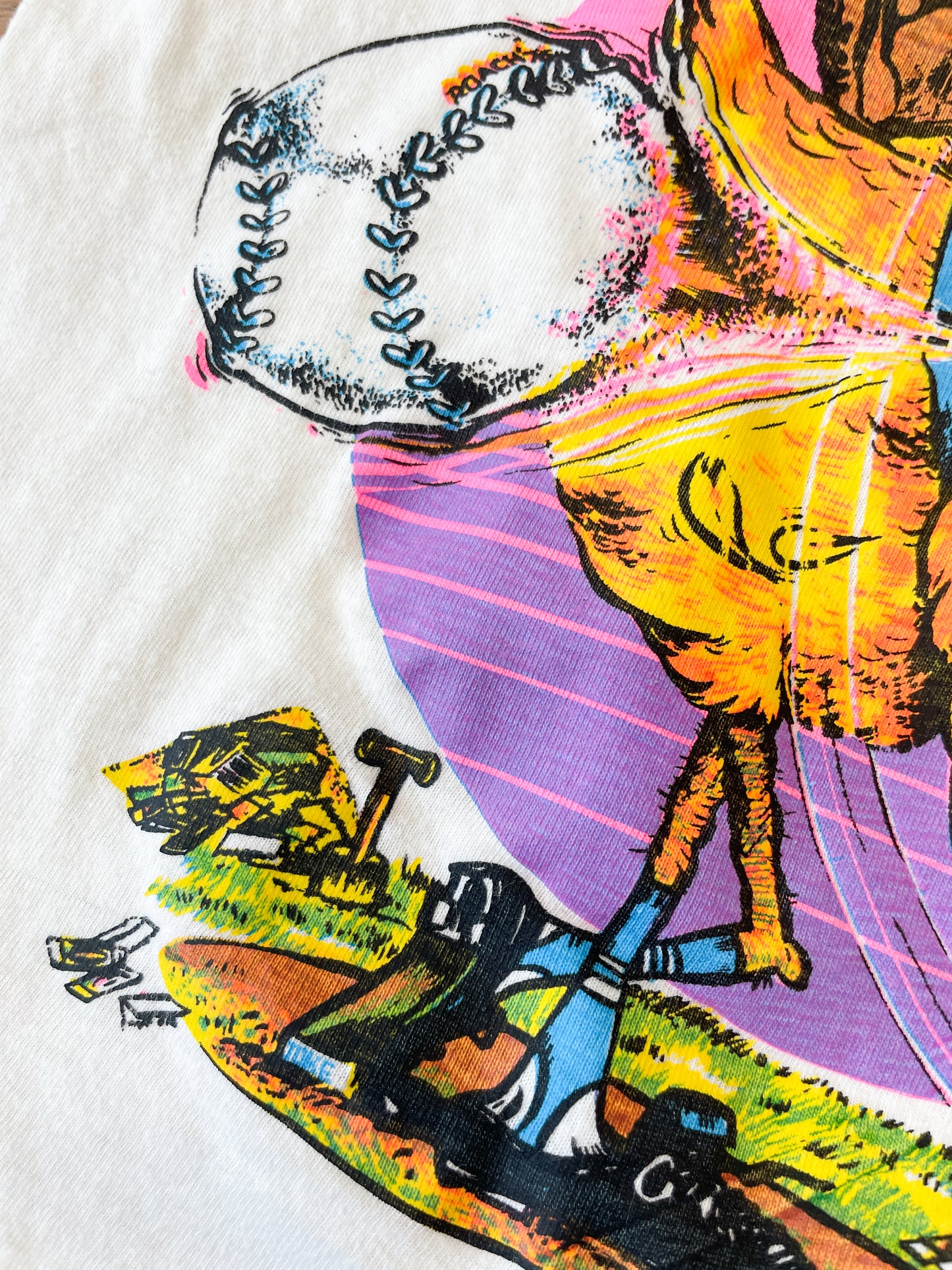 1980s Vintage The Bird Detroit Tigers Baseball Novelty Kids Toddler ee Shirt