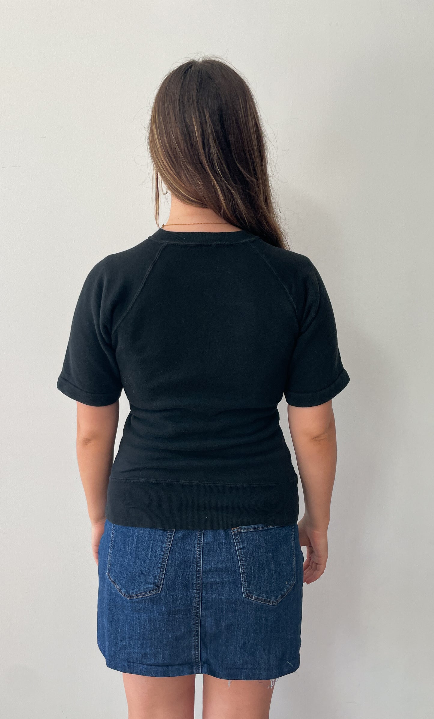 1960s - 1970s Vintage Playboy Bunny Emblem Short Sleeve Crewneck