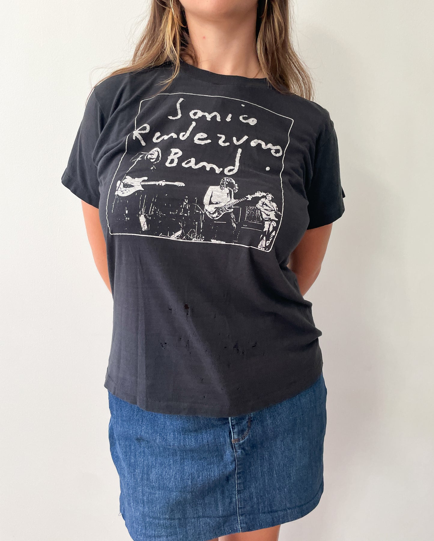 1980s Vintage Sonic's Rendevous Band City Slang Tee Shirt