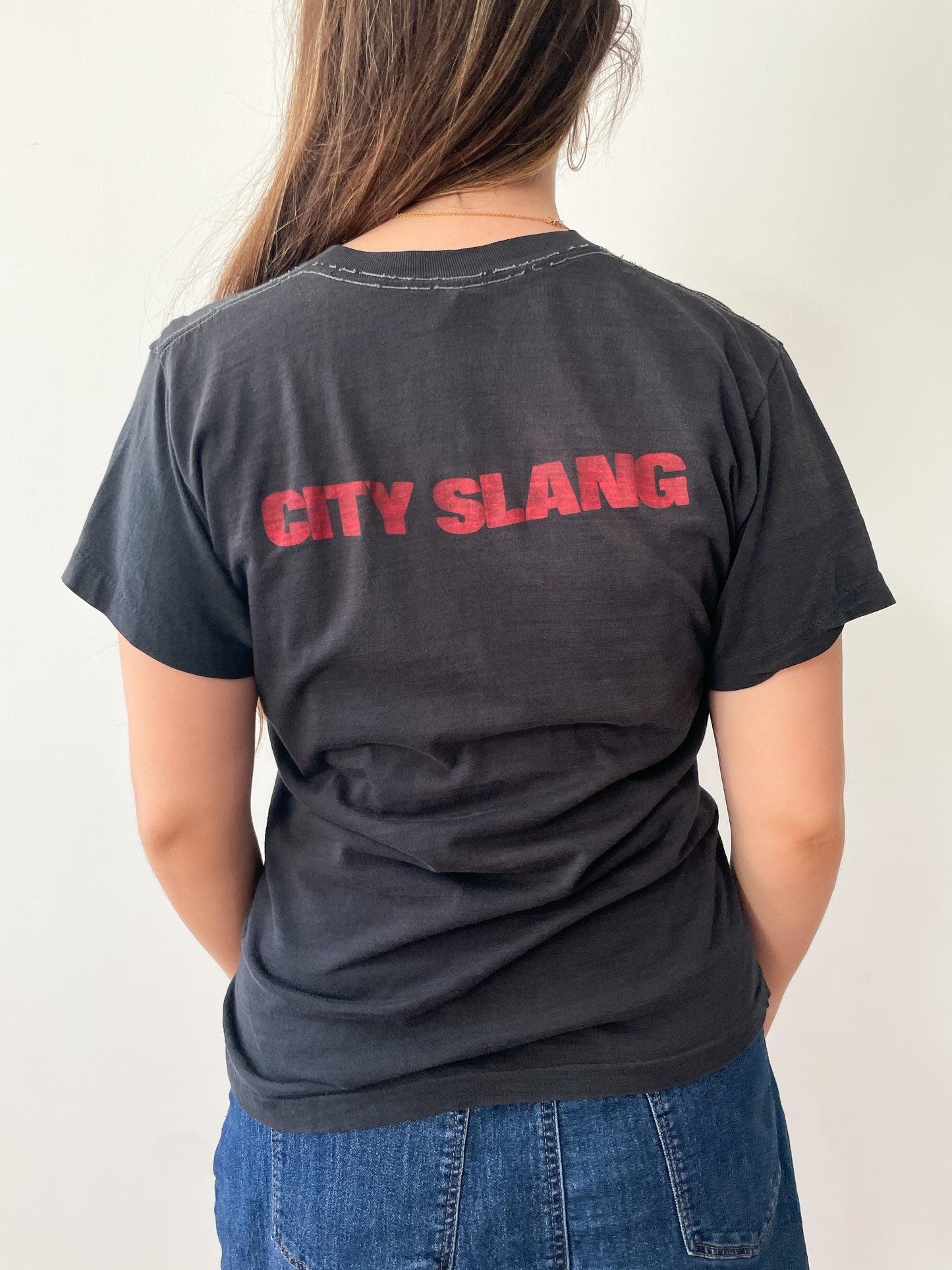 1980s Vintage Sonic's Rendevous Band City Slang Tee Shirt
