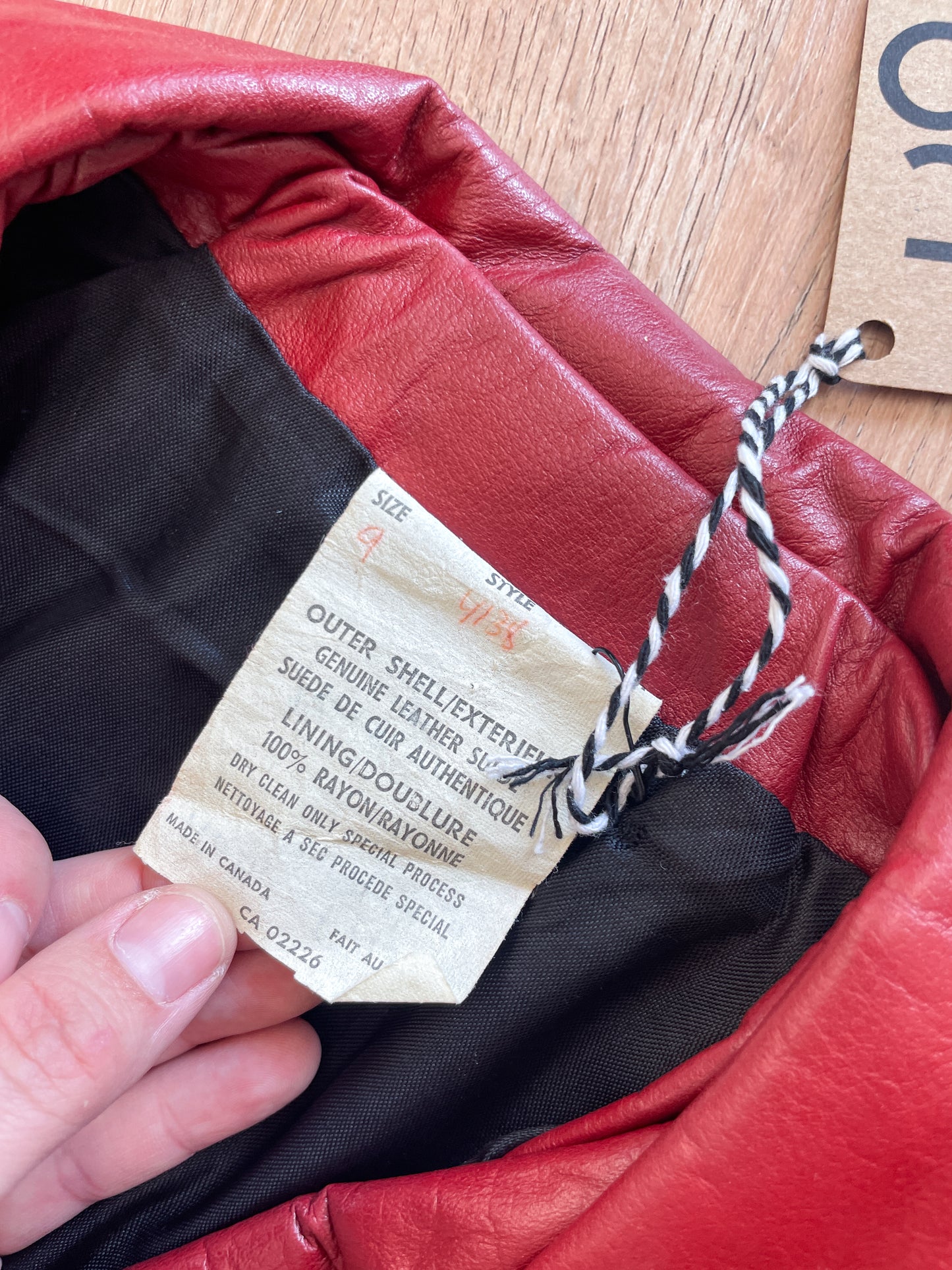 1970s Vintage Oxblood Burgundy Red Leather Jacket