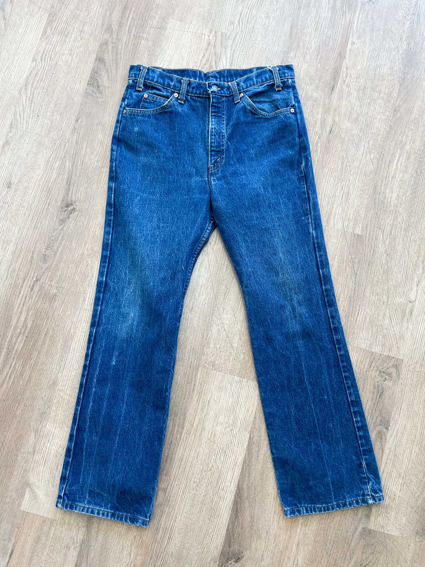 1980s Vintage Levi's Orange Tab 517 Jeans