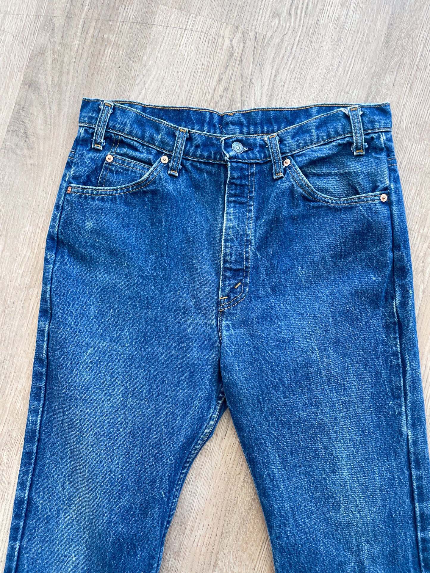 1980s Vintage Levi's Orange Tab 517 Jeans