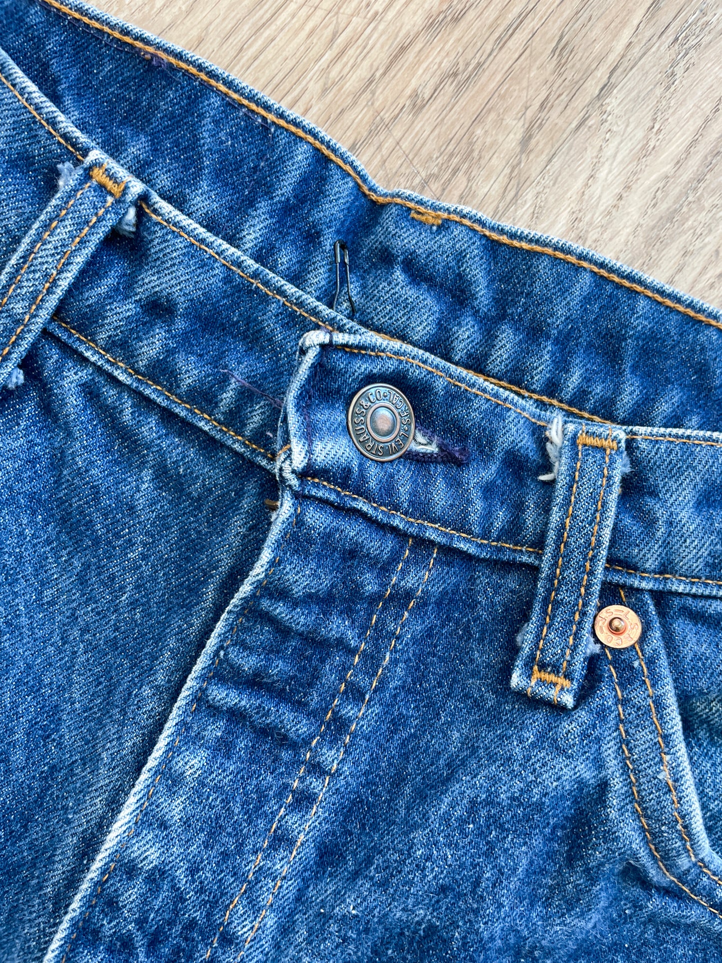 1980s Vintage Levi's Orange Tab 517 Jeans