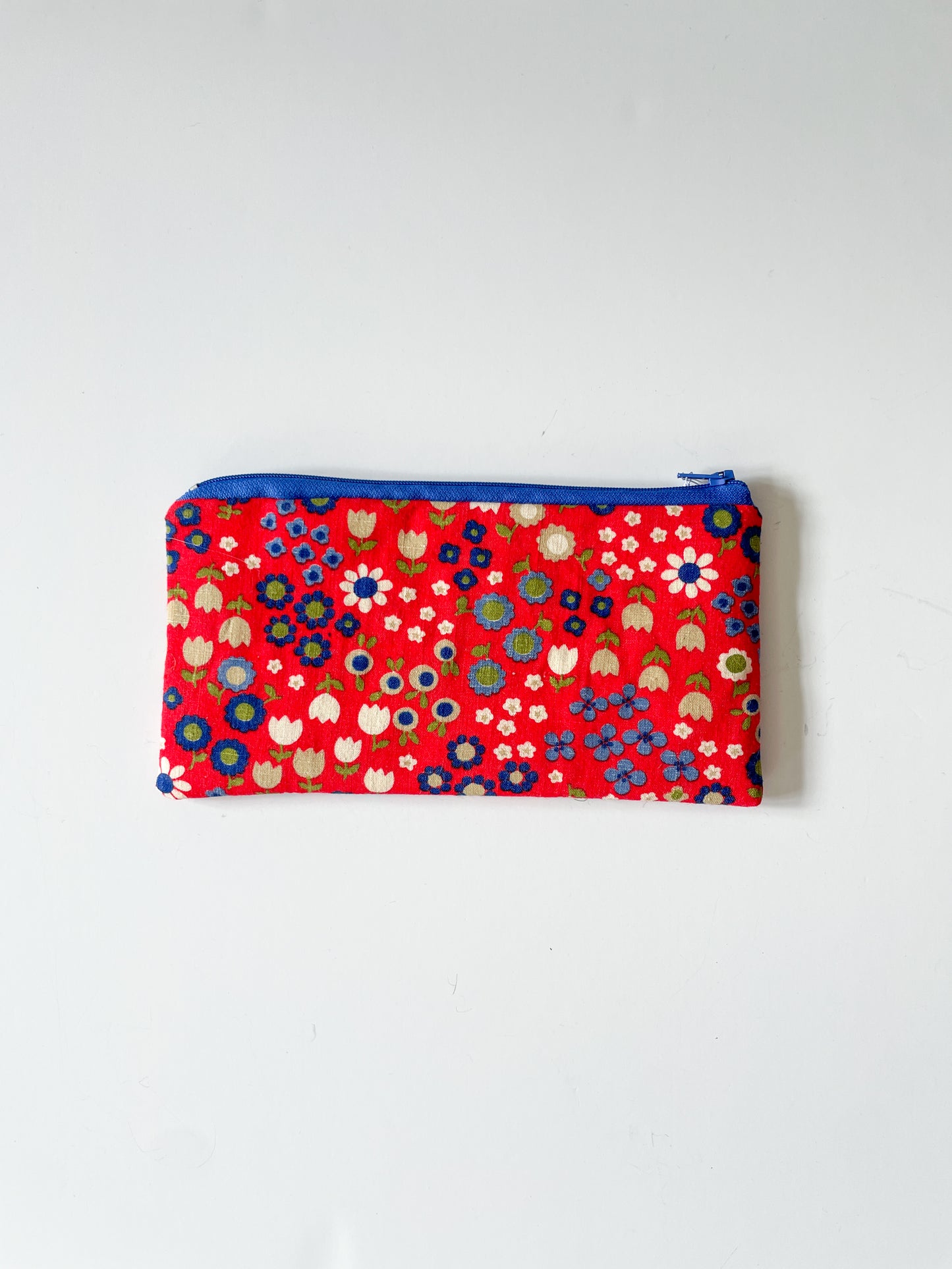 Handmade by us! Pencil Pouches of Vintage Fabric