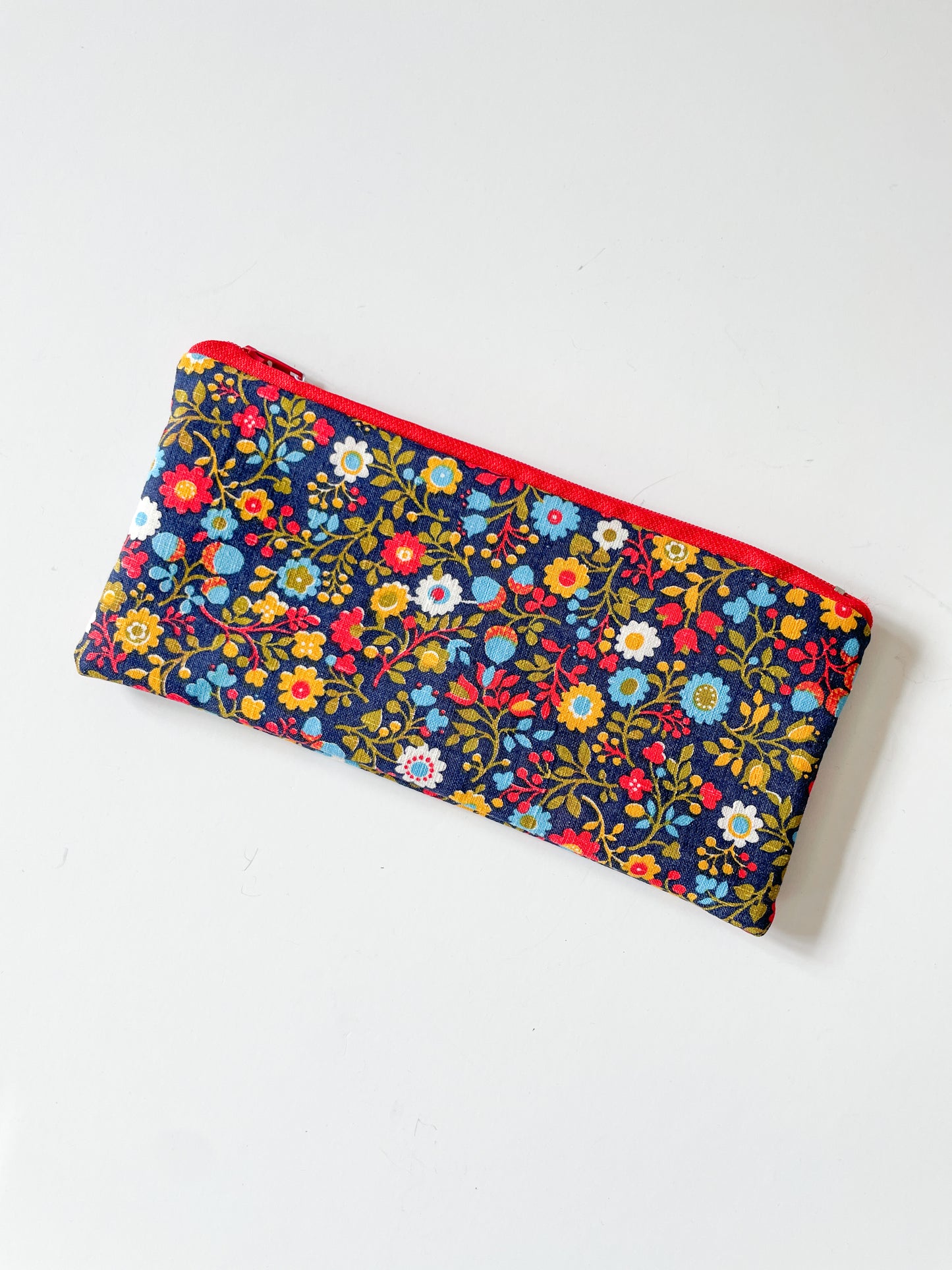 Handmade by us! Pencil Pouches of Vintage Fabric
