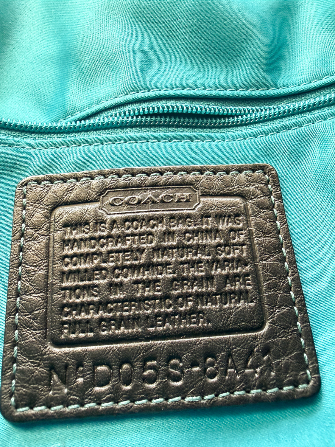 Y2K 2000s Vintage COACH Chelsea Pebbled Leather Soho Shoulder Bag