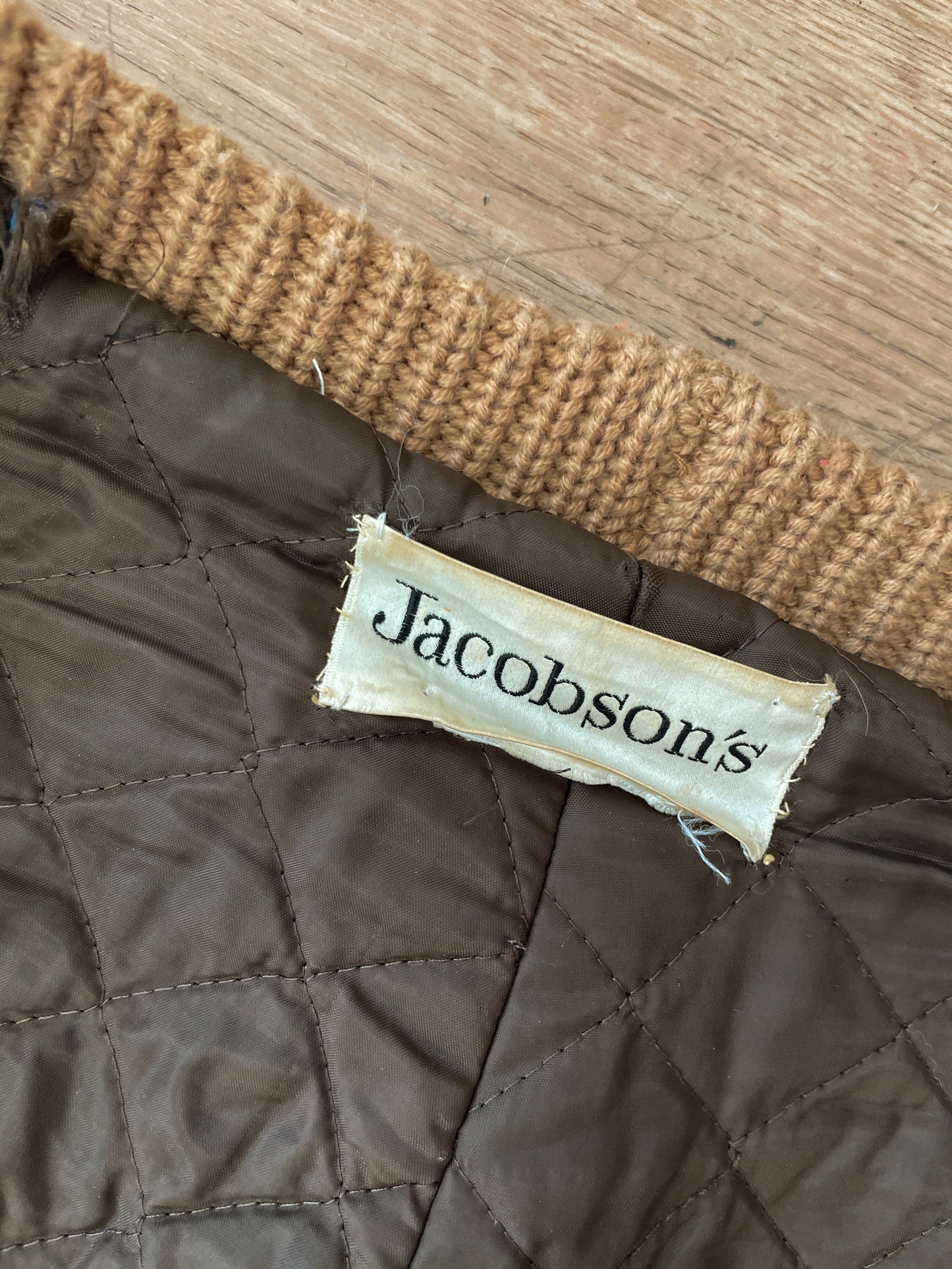 1970s Vintage Curly Mongolian Lamb Short Jacket by Jacobson's