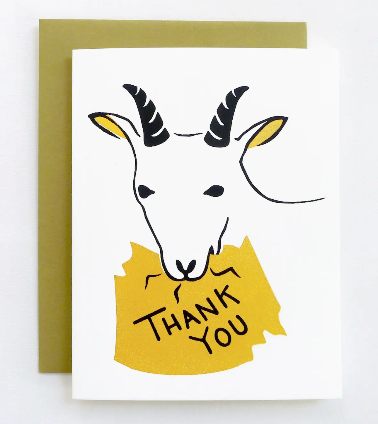 Thank You Goat Card by Middle Dune