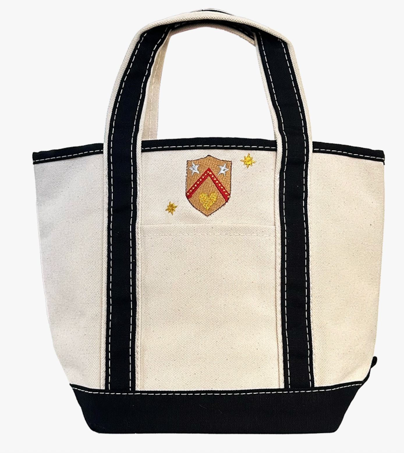 Metal Heart Mini Canvas Tote Bag | Patch Ya Later