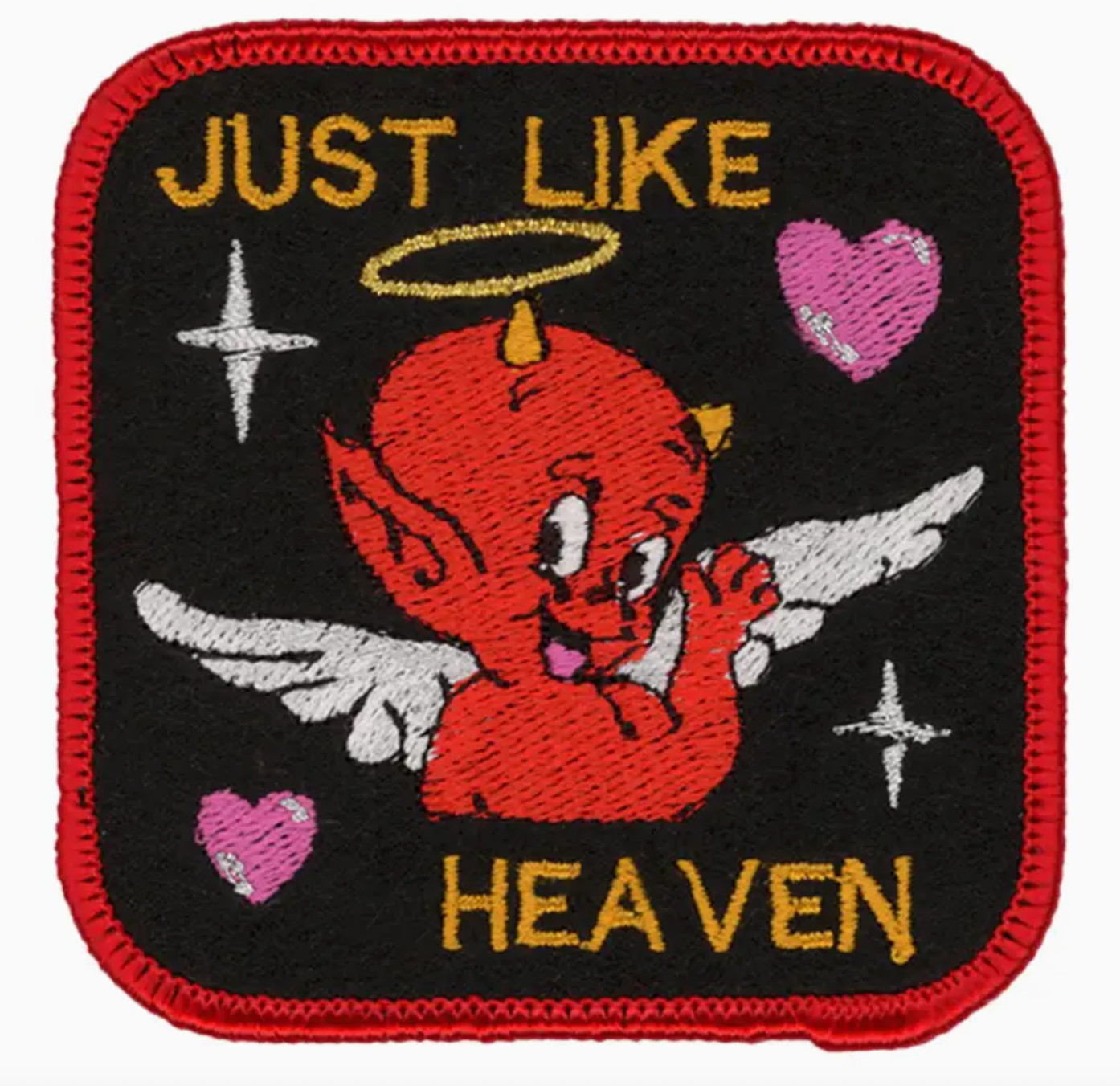 Just Like Heaven Iron On Patch | Patch Ya Later