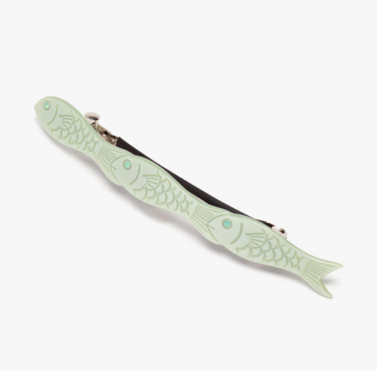 Jade Fish French Barette