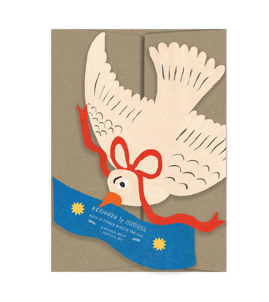 Happy Birthday Bird Die Cut Card | Isatopia