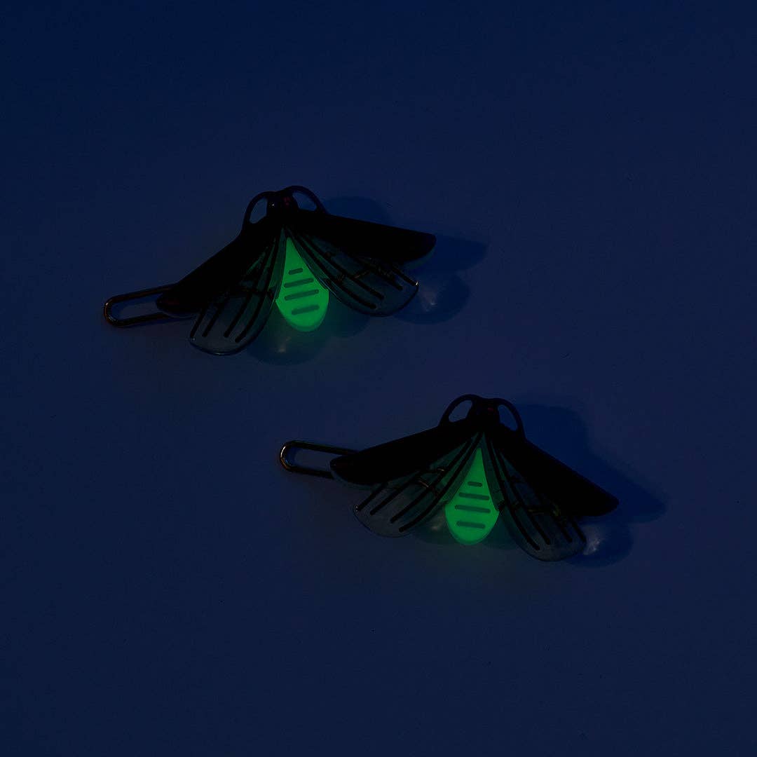 Glow in the Dark Firefly Mini Barrette Set | Winona Irene
