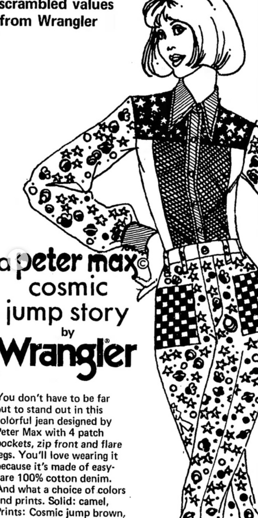 Vintage Obsession: Peter Max for Wrangler
