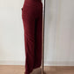 1970s Vintage Soft Brick Red Corduroy Pants by "Rhythm and Blues" - 26"
