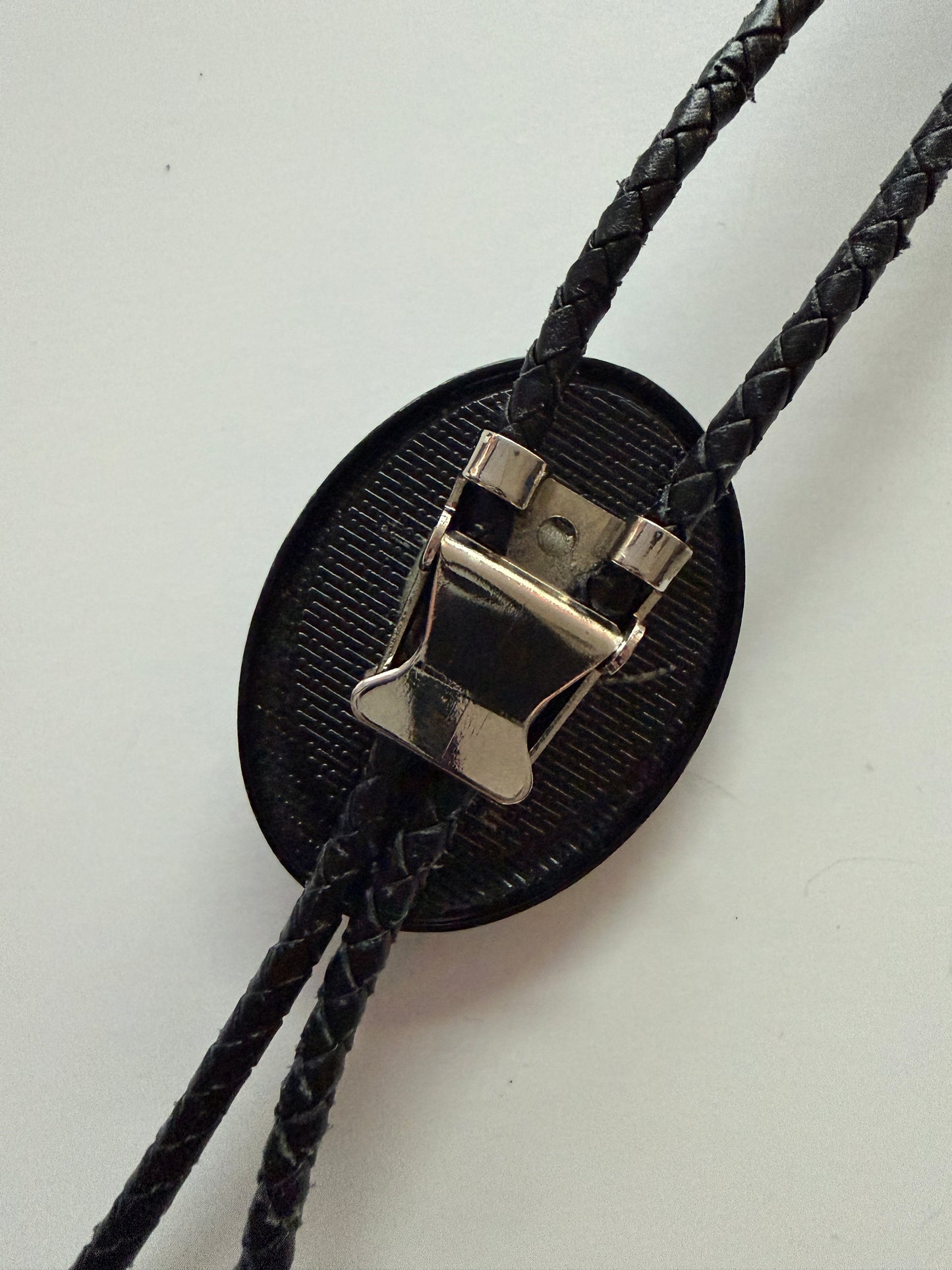 1990s Vintage Jack Russell Dog Bolo Tie Necklace