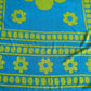Late 1960s - early 1970s Vintage Sunflower by Cannon Bedspread Tapestry Blanket - Full Size