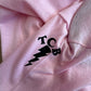 1984 Vintage Pink Elvis Presley Golden Anniversary Thin Tee
