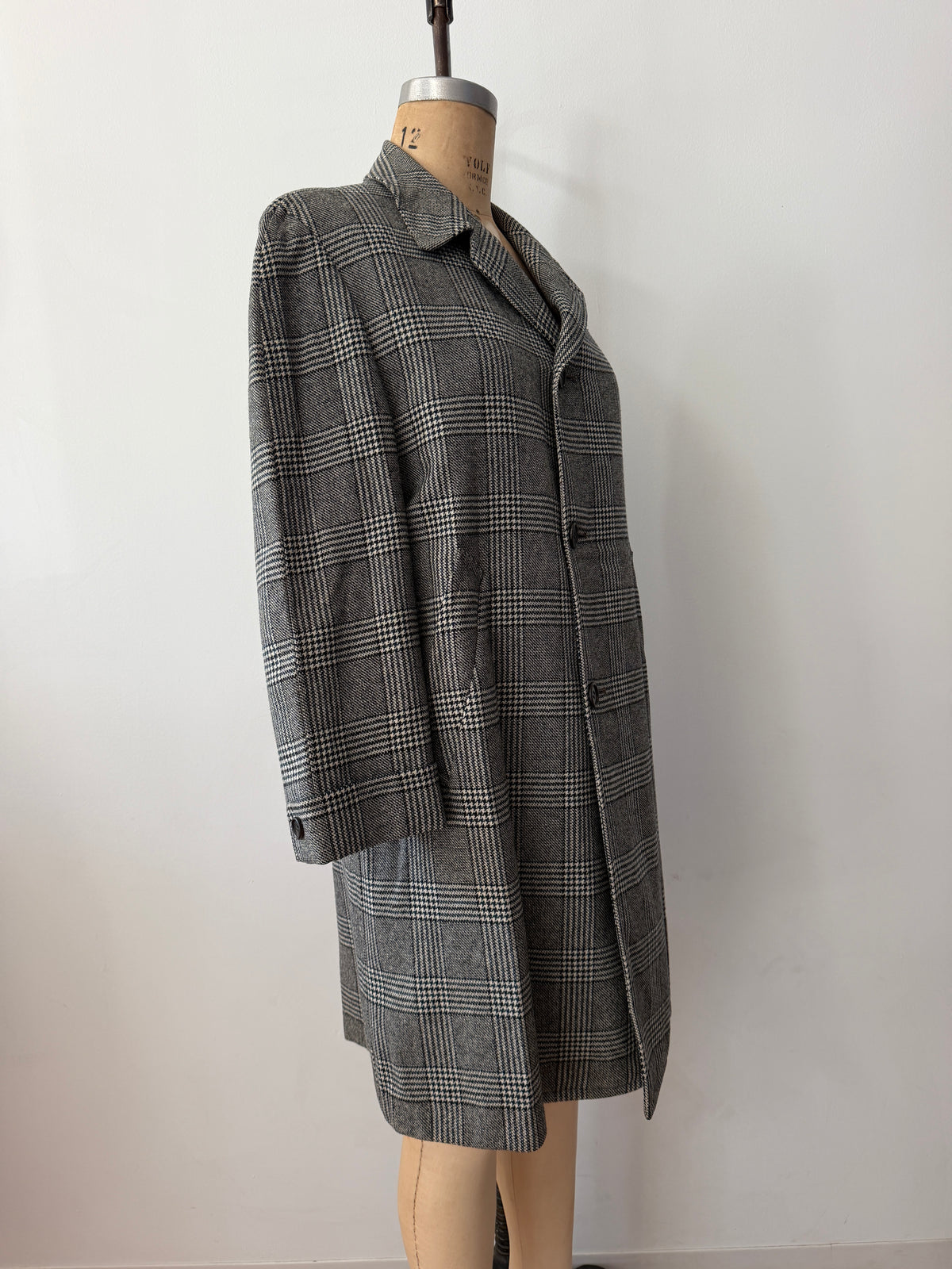 1960s Wool Harris Tweed Dress Jacket
