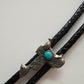 1970s Vintage Saddle Horse Riding Bolo Tie Necklace