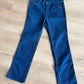 1970s Vintage Orange Tab Dark Wash 481 Levi's for Men Denim Jeans