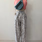 1990's Vintage Splatter Paint Velcro Roundhouse Pants